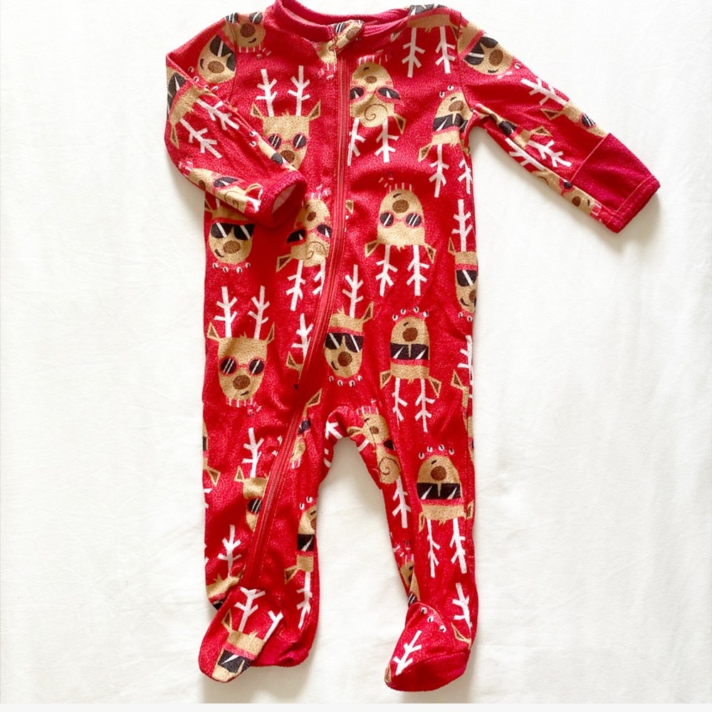 Red Christmas Reindeer Sleeper